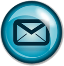 Icon with email emblem