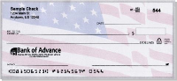 Patriotic personal check 